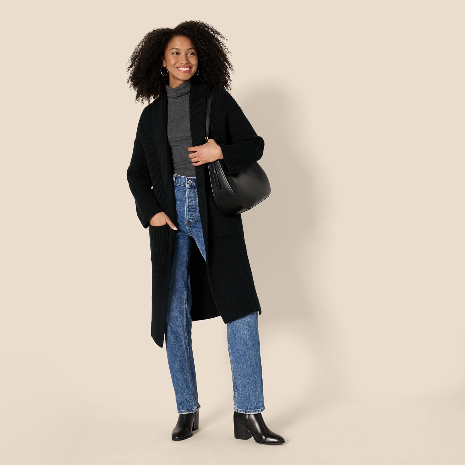 Amazon Essentials Oversized Long Cardigan Sweater - Image 4