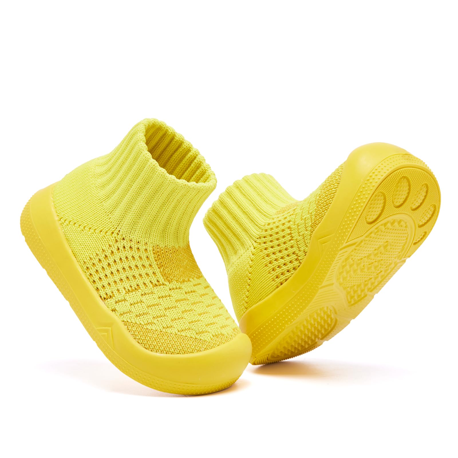 Engtoy Baby Shoes &amp; Socks - Non-Slip Breathable Slippers with Soft Rubber Sole - Baby Boys &amp; Girls Slip On Sneakers