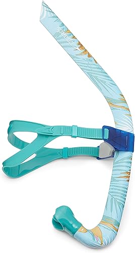 Vista 13 de Speedo Cabeza de bala de esnórquel unisex para adultos Transparente/Bitmax Hipersónico Azul
