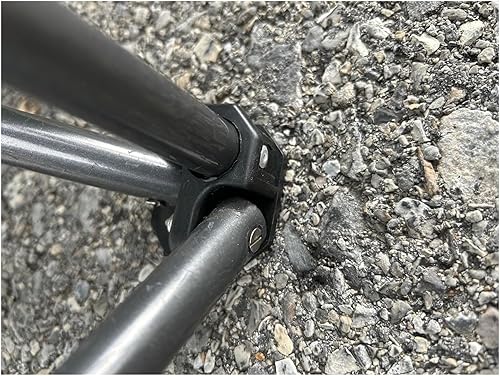 Miniatura 4 de 4 sillas plegables de camping con reposapiés extraíble y respaldo ajustable para sillas reclinables portátiles y ligeras con almohada