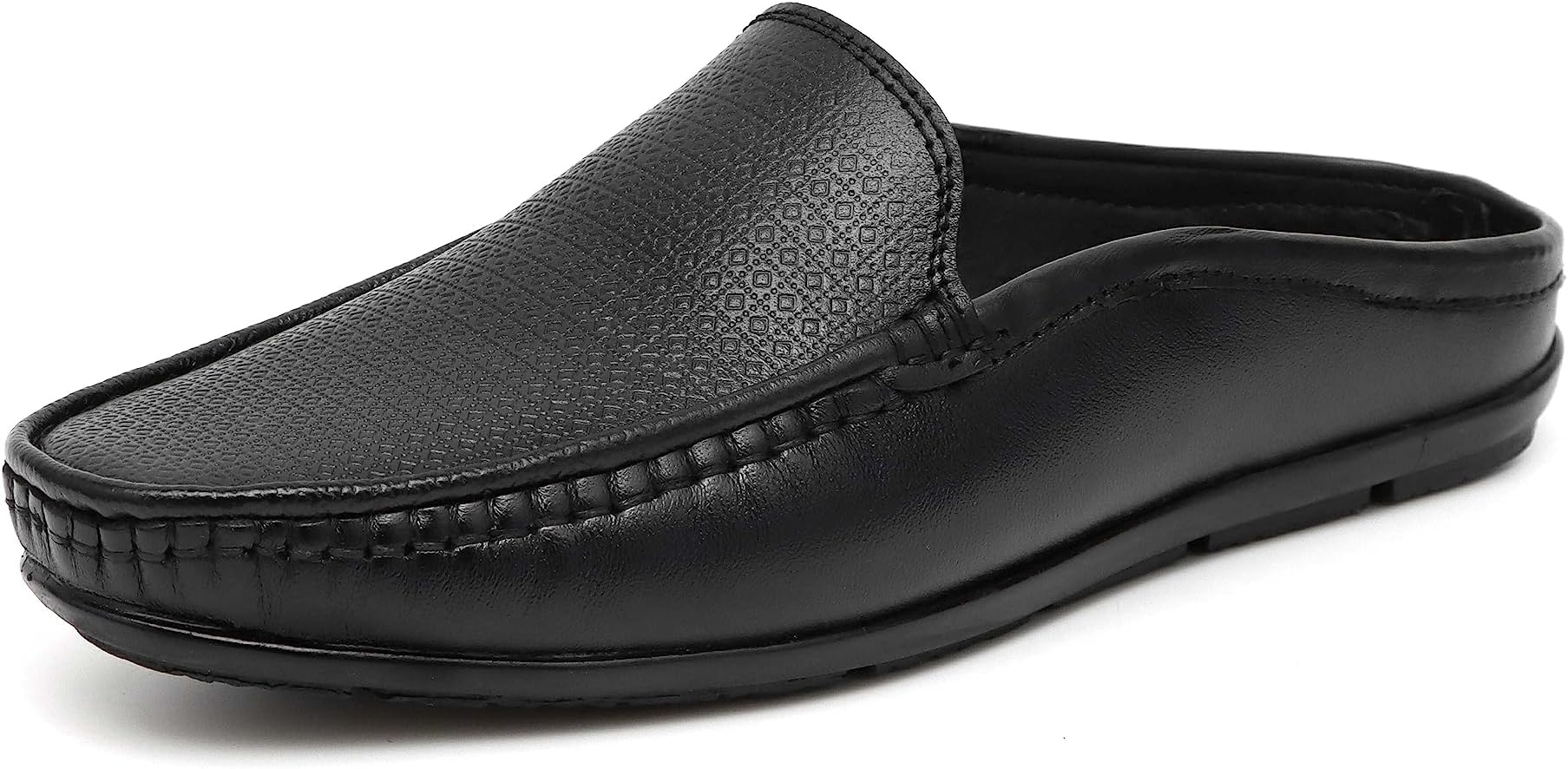 - Men's Genuine Leather Back Open Loafers