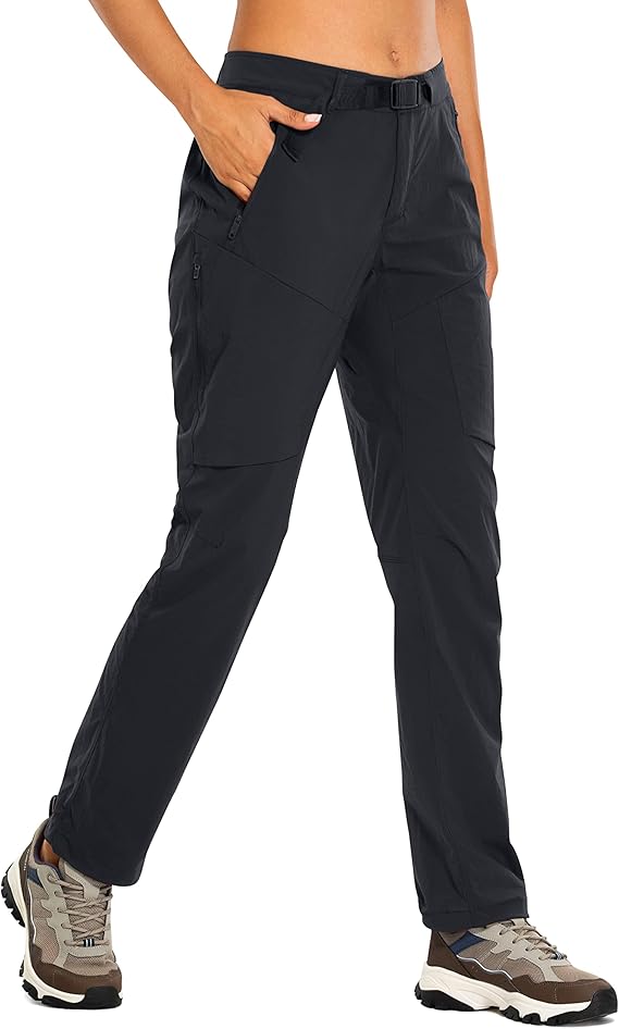 Amazon Crz Yoga ジョガーパンツ レディース ロングパンツ アウトドア用 Upf50 防水 ポケット付き ハイキング キャンピング 登山 股下30インチ アウトドア ロングパンツ 通販