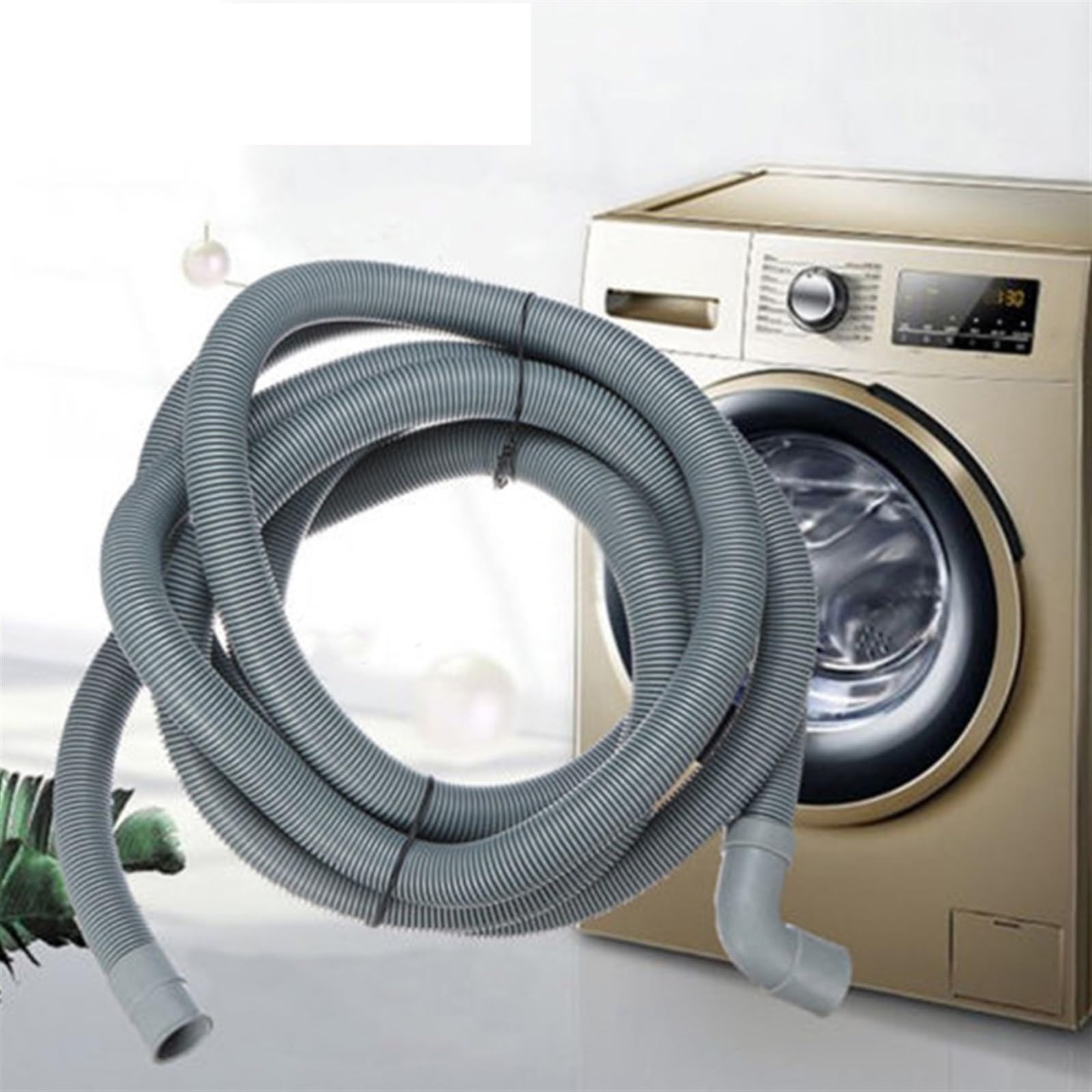 Kit de extensión de manguera de desagüe for lavadora y lavavajillas, soporte for tubo de desagüe(1.5 Meter)