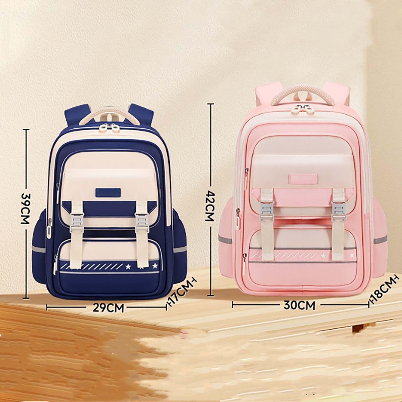 Zaino Scuola Bambina elementari, Zaino Asilo Bimba Zainetto | Zaino Scuola Ragazza medie Luminoso E Fluorescente Zaini Elementare Originale E Divertente Back To School