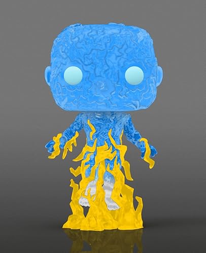 Funko Pop! Spider-Man: No Way Home Glow-in-The-Dark Electro Marvel Collector Corps Exclusivo, Multicolor (69036)