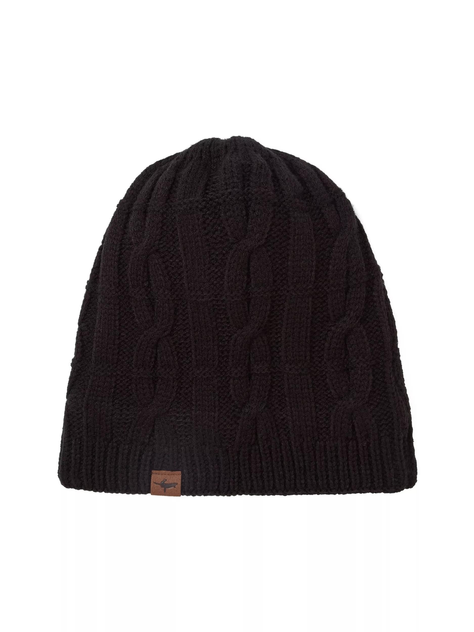 SEALSKINZ | Blakeney | Waterproof Cable Knit Unisex Beanie Hat | Black | XXL | Everyday Outdoor Accessory | Lightweight & Breathable