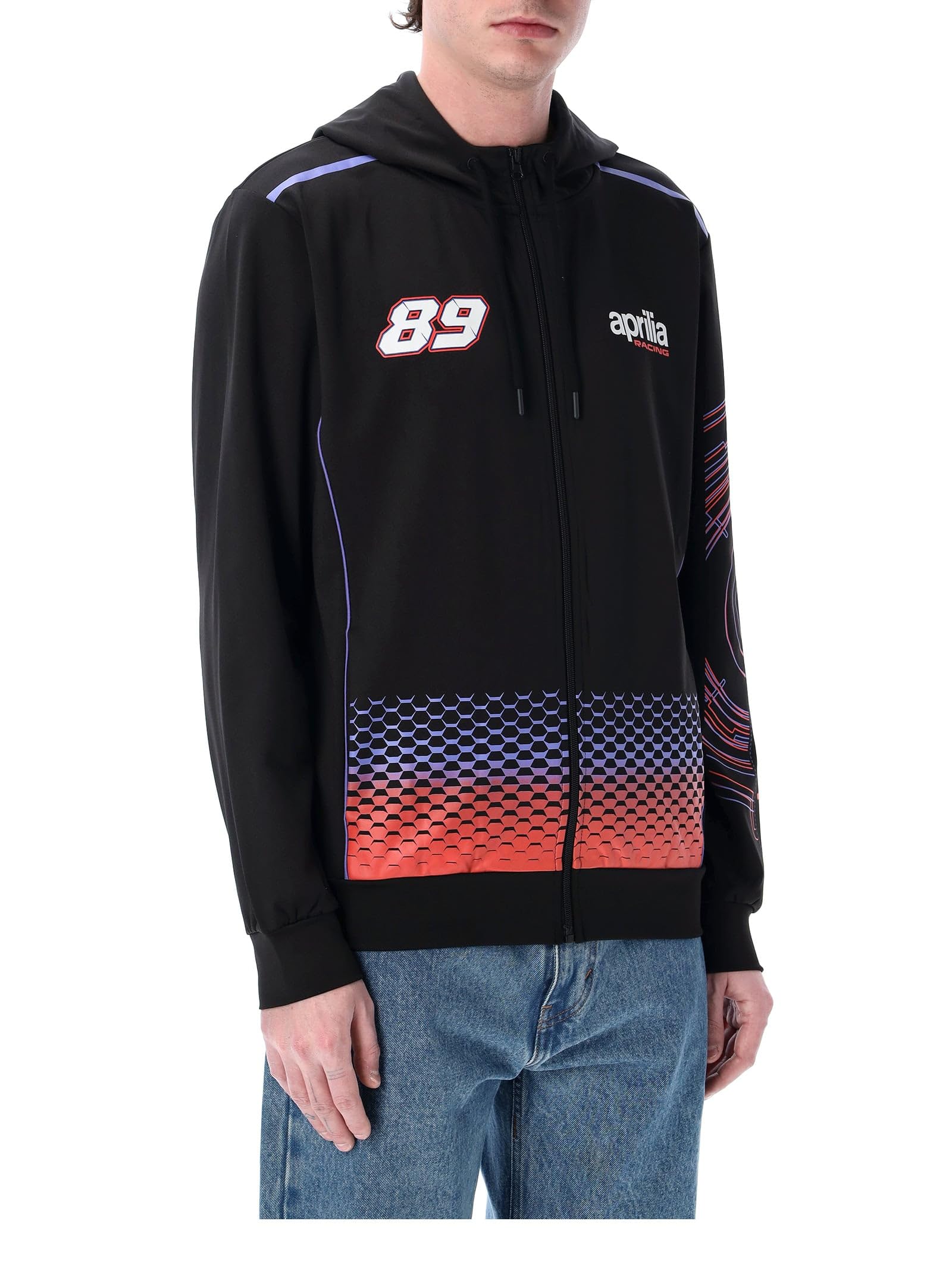 GP GRUPPO PRITELLI Hoodie Jorge Martin dual Aprilia - Gradient Bottom