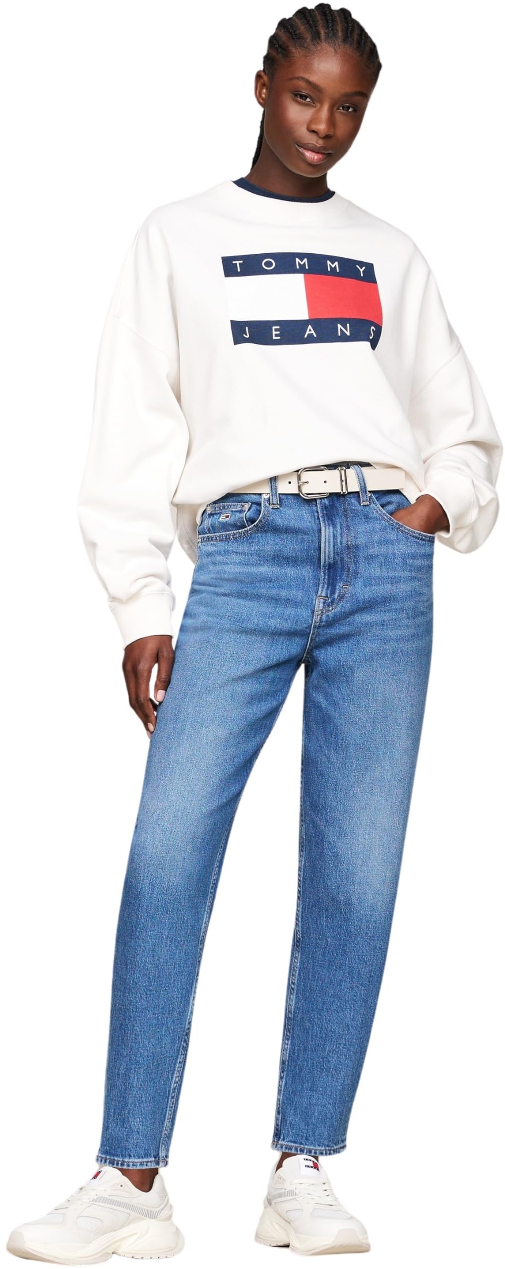 Tommy Jeans Donna Jeans Mom Jeans Tapered Fit