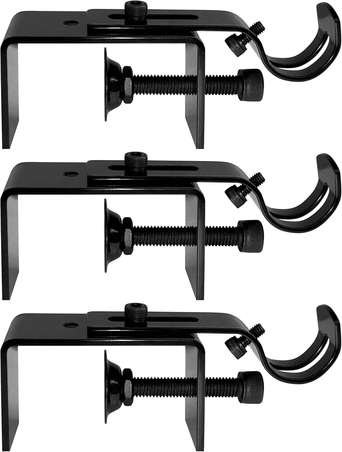 Amazon Fit For 0 7 2 Inches Rectangle Headrail Set Of 3 No Drill