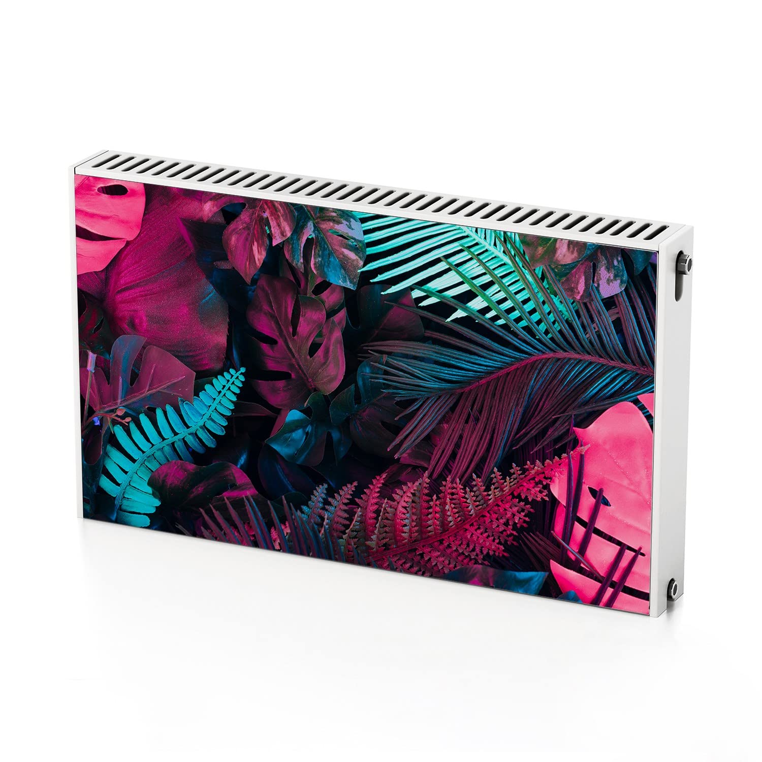 Magnétique pour radiateur 100x60 cm décor feuilles exotiques de Coloray