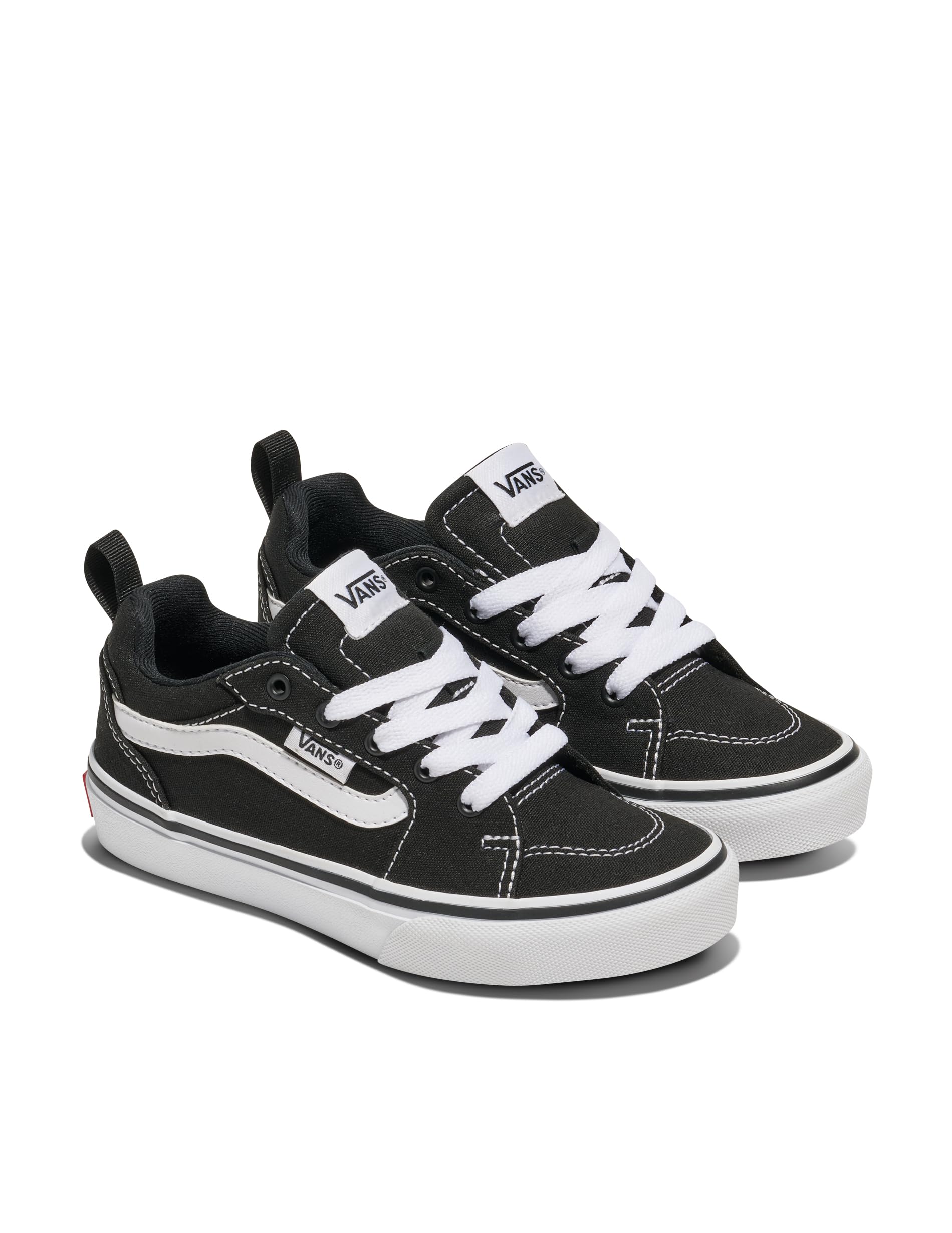 Vans Dziecięce buty sportowe FilmoreFilmore uniseks, Płótno czarno-białe, 38.5 EU