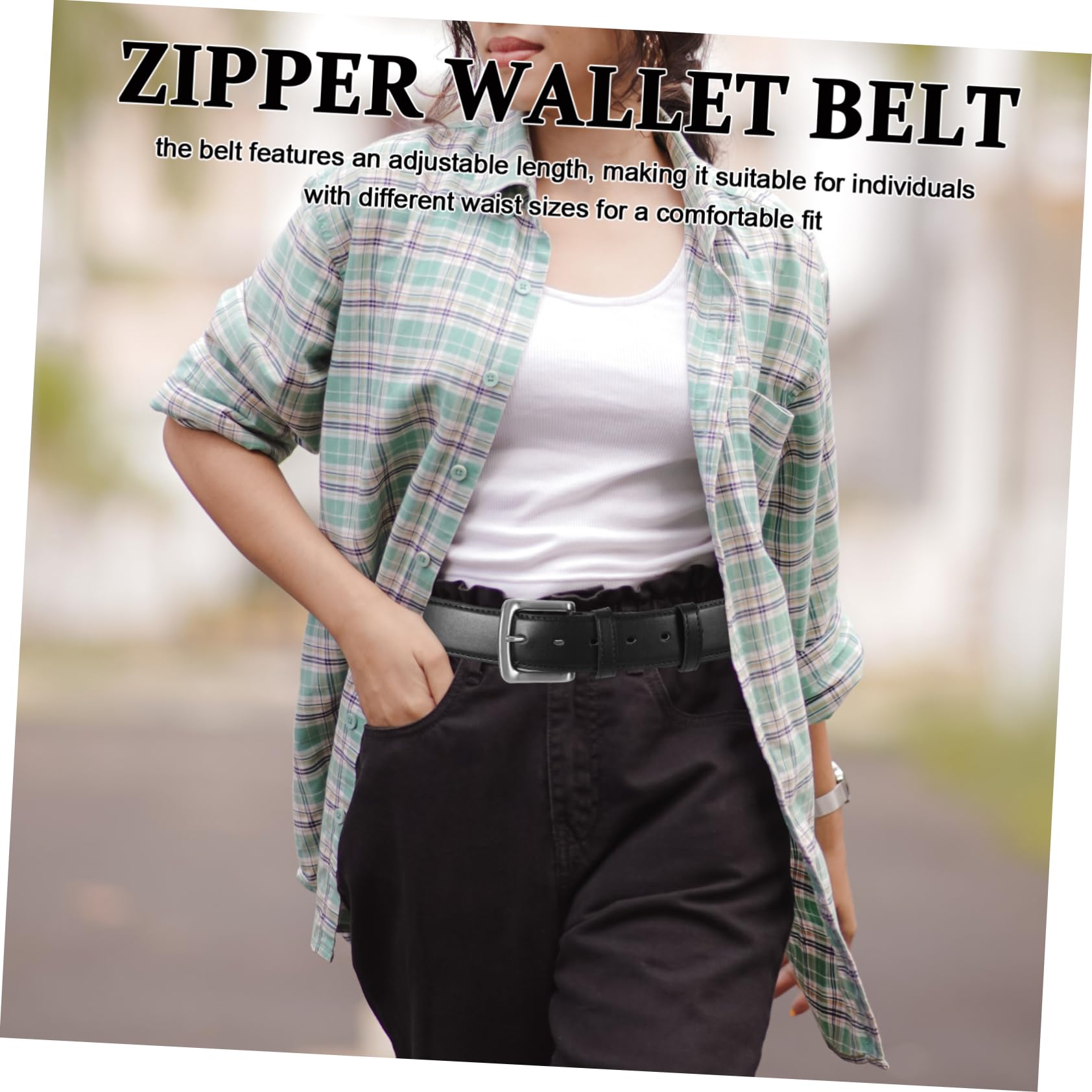 Travel Money Belt Ukryte Pieniądze Torebka Antykradzieżowa Portfel Talia Tajna Portfer