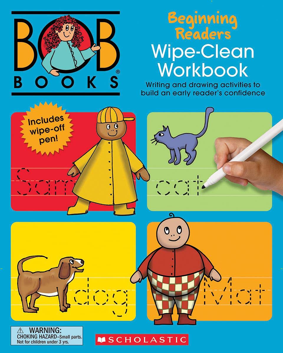 BOB BKS WIPE CLEAN WORKBK BEGINNING READ