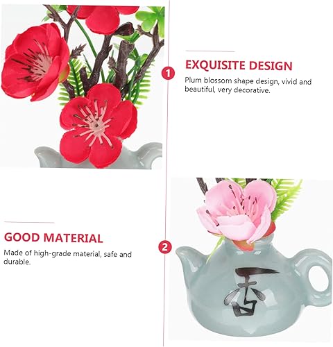 Miniatura 8 de OSALADI 2 piezas de decoración de platos de columpio chinos decoración de tartas adornos de sushi restaurante decoración de escritorio sushi