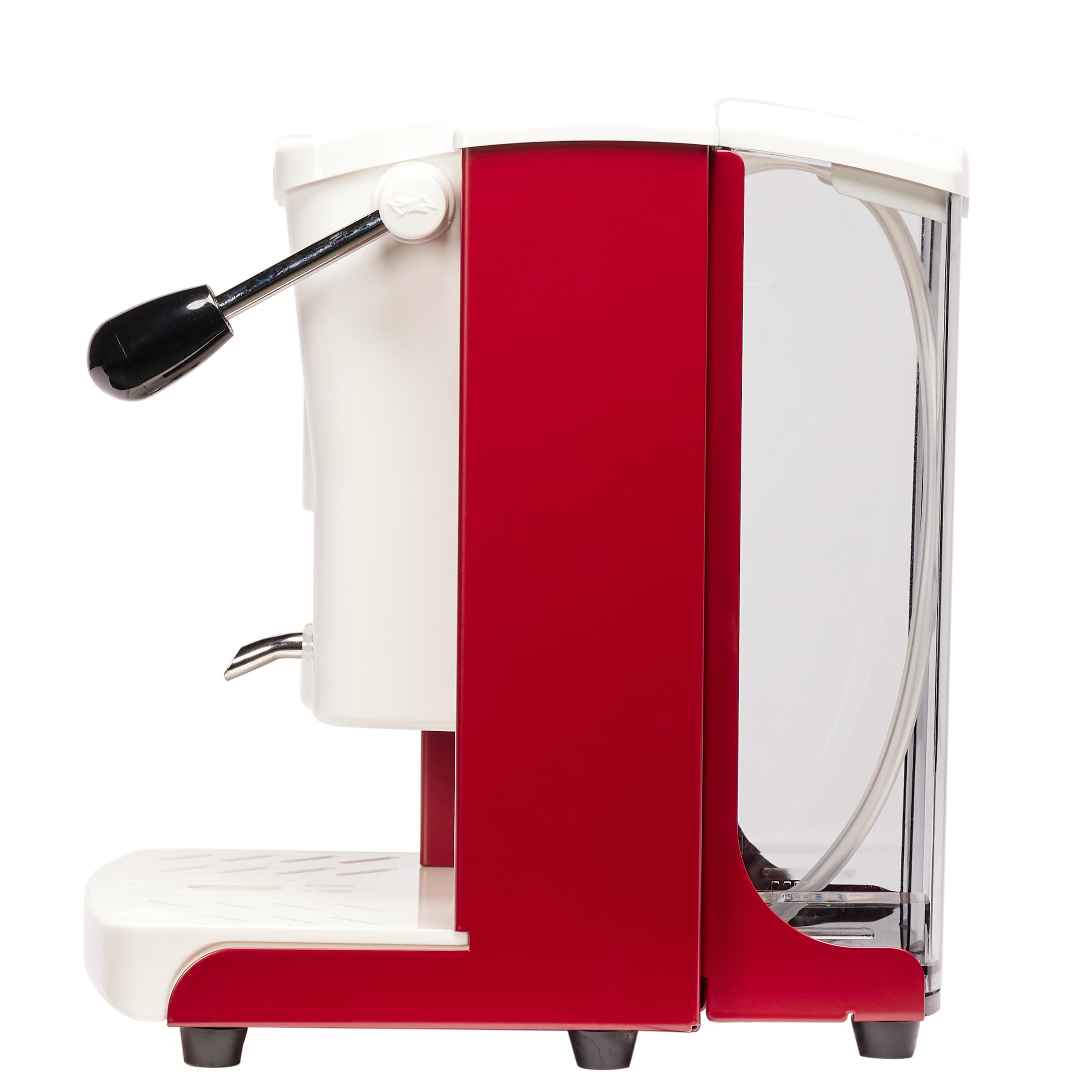 FABER COFFEE MACHINES | Modèle Pro Deluxe | Machine à café à dosettes ese 44 mm | Finition laitonée | Pressacialda en laiton réglable | électrovanne de série (PURE WHITE FABER COFFEE MACHINES | Modèle Pro Deluxe | Machine à café à dosettes ese 44 mm | Finition laitonée | Pressacialda en laiton réglable | électrovanne de série (PURE WHITE