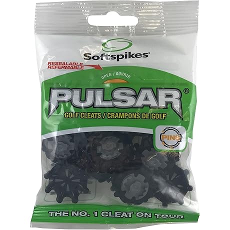 FootJoy Golf Spikes Replacement: Softspikes Pulsar Golf Cleats, 20 Count
