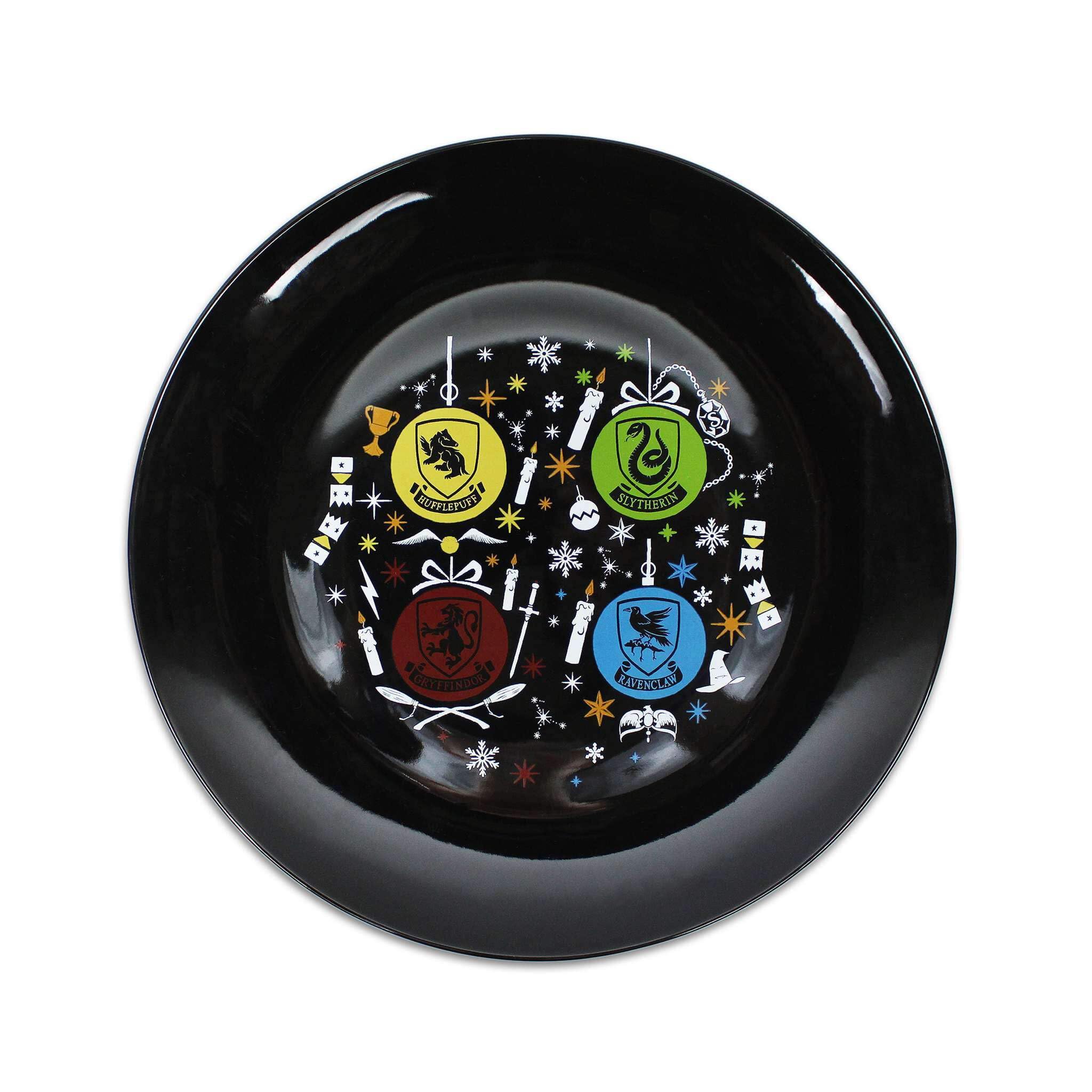 NEW Harry Potter Serving Plate - (Houses - baubles)