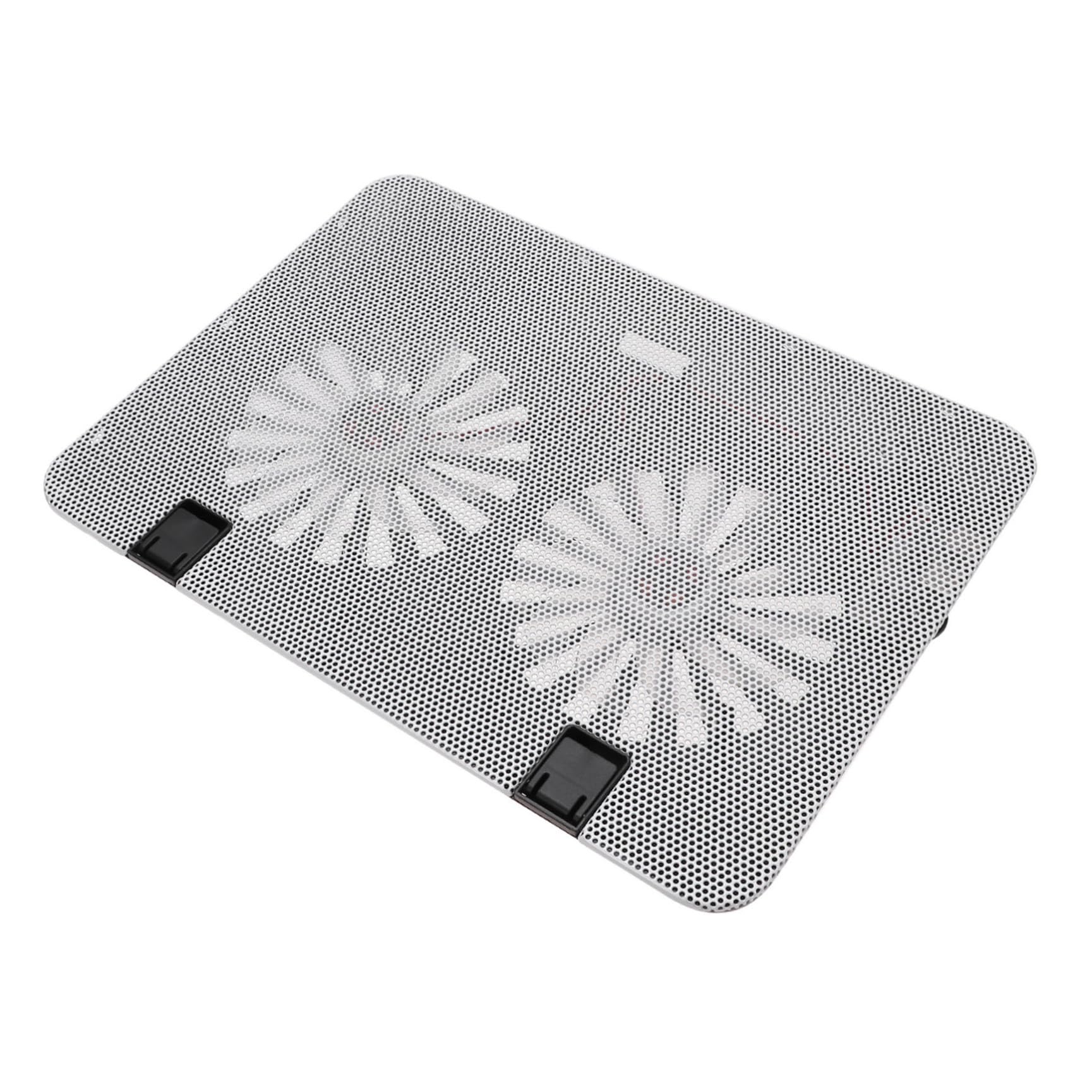 Supporto per Laptop 15, 6 Pollici Bianco Abs Ferro Atmosfera Estiva | Angolo Regolabile, Raffreddamento Notebook, Appoggio Portatile