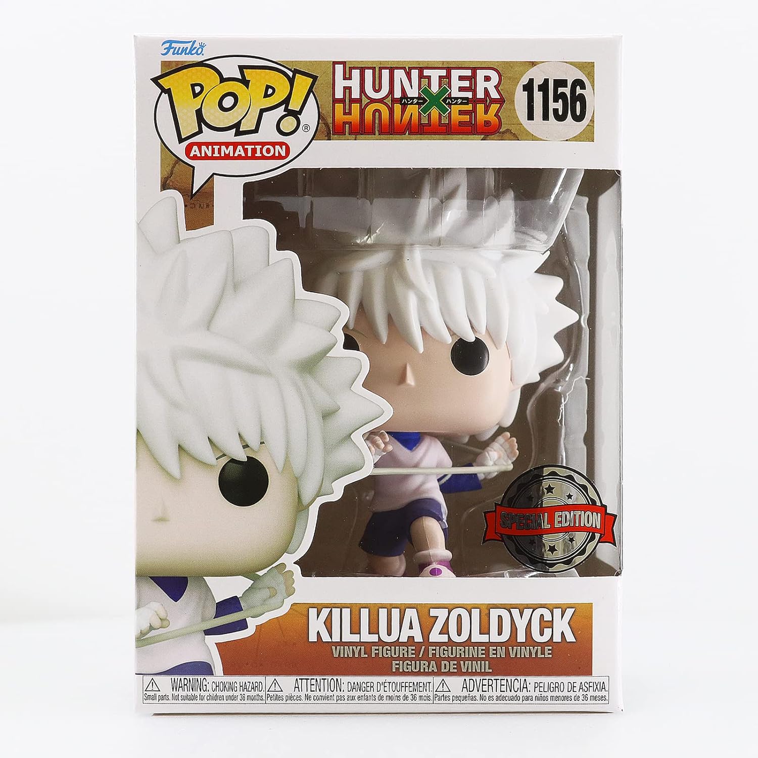 Funko POP Animation : Hunter x - Killua W/YO-YO (Special Edition Exclusive) (64988)