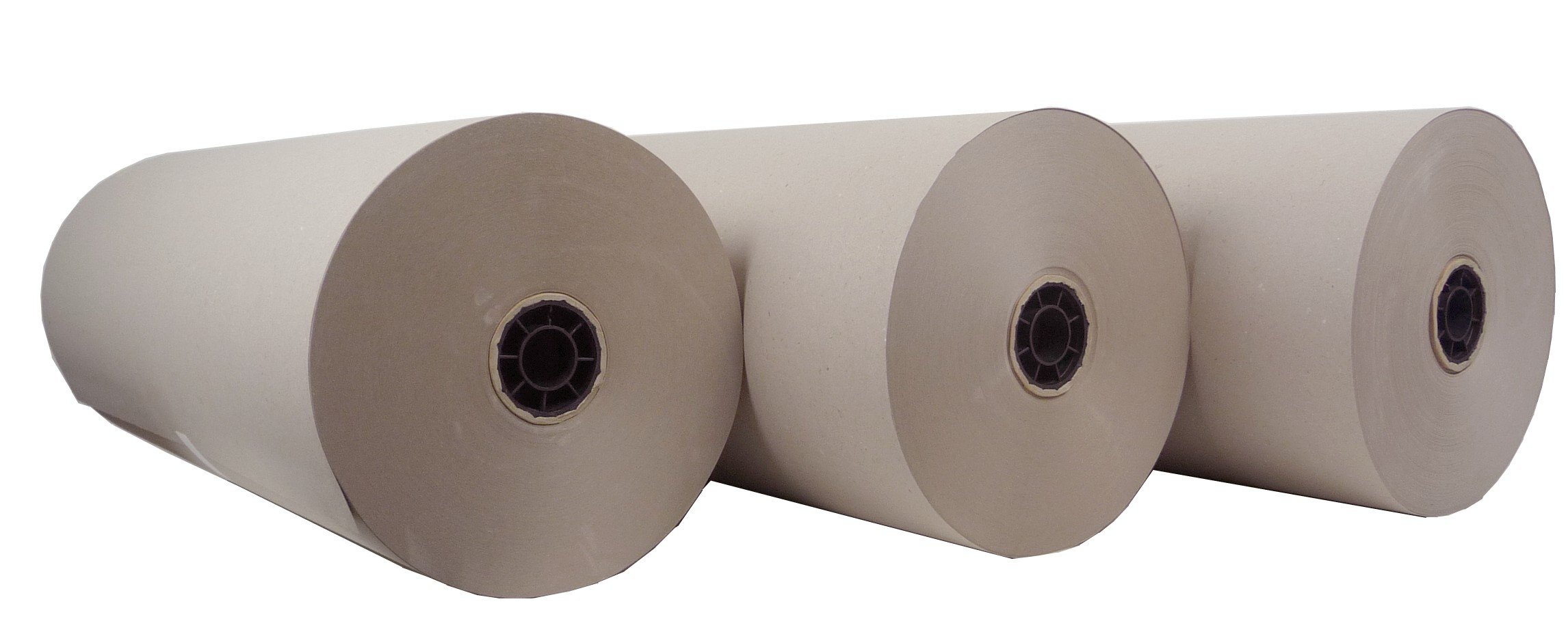 Schrenzpapier auf Rolle R3 80g/m² 50 cm x 250 lfm Braun 3 Rollen