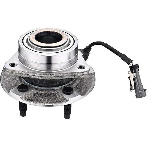 JLEO 513189 Front Wheel Bearing and Hub Assembly Compatible with 2005-2006 Chevy Equinox,2006 Pontiac Torrent, 2002-2007 Saturn Vue 5 Lugs W/ABS (1)
