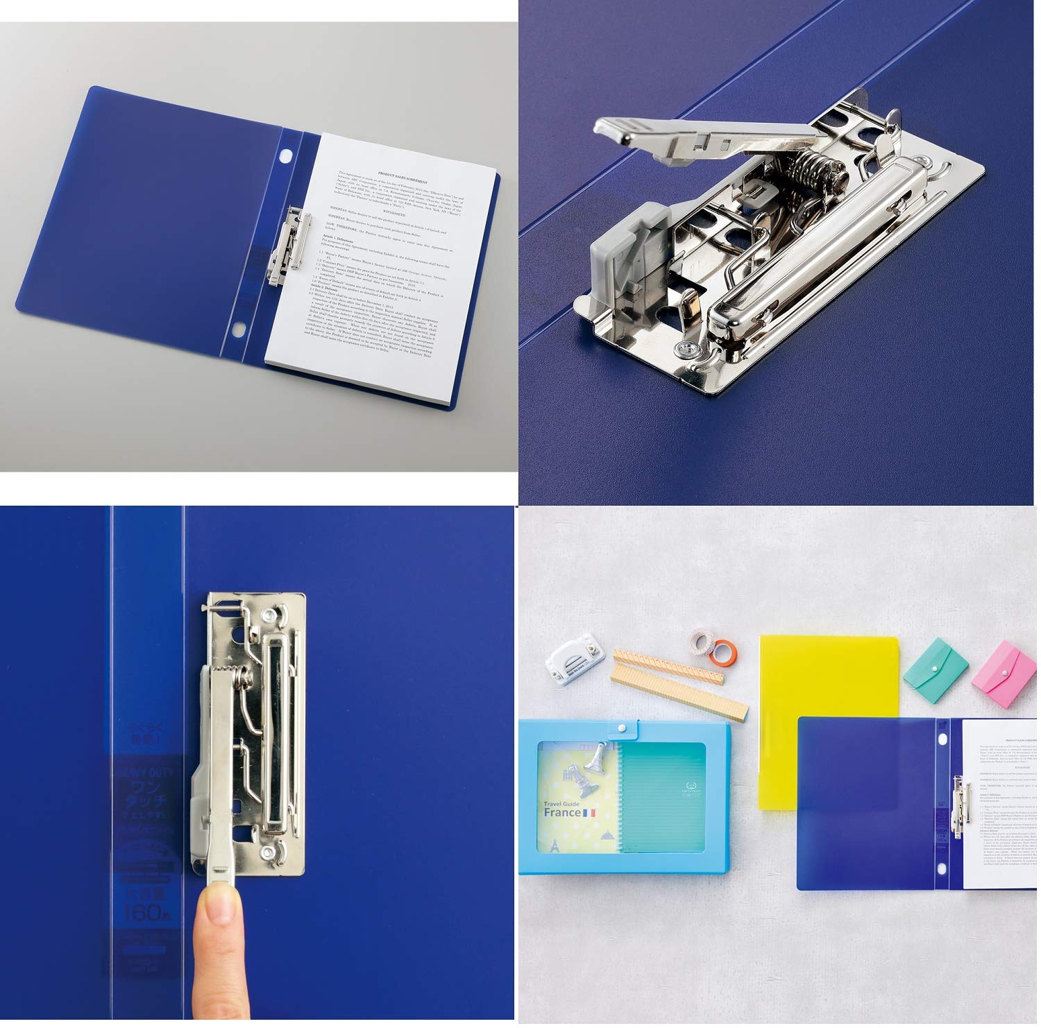 Amazon | リヒトラブ CUBE FIZZ パンチレスファイルワンタッチ[HEAVY