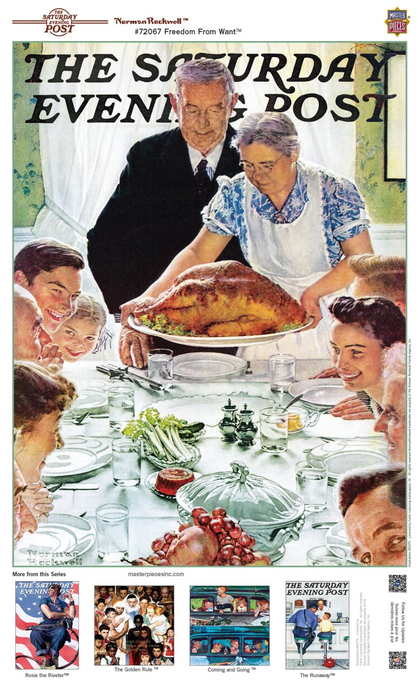 Baby Fanatics 72067 : Saturday Evening Post - Puzzle de 1000