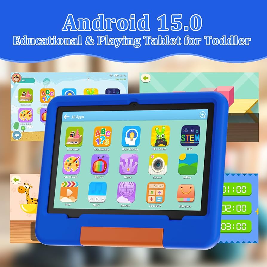 Amazon.com : PEICHENG Tablet for Kids with EVA Protective