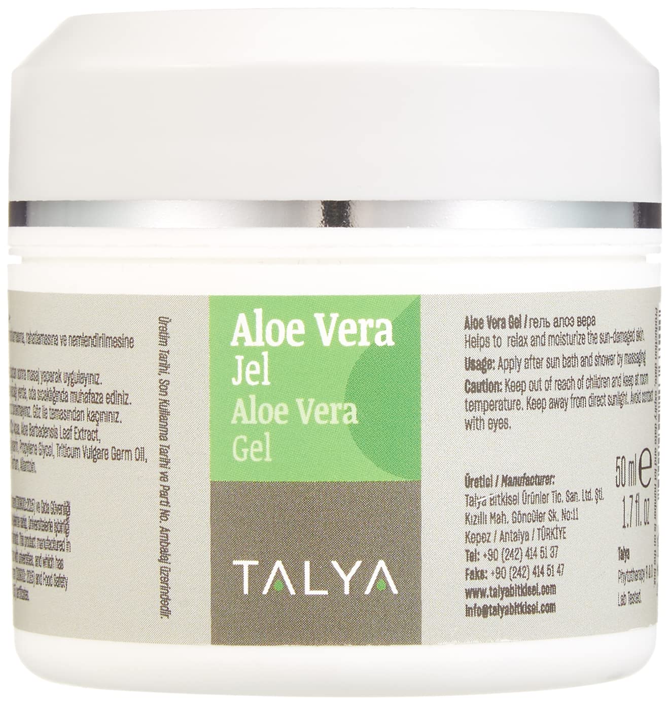 Talya Aloe Vera Gel 50ml
