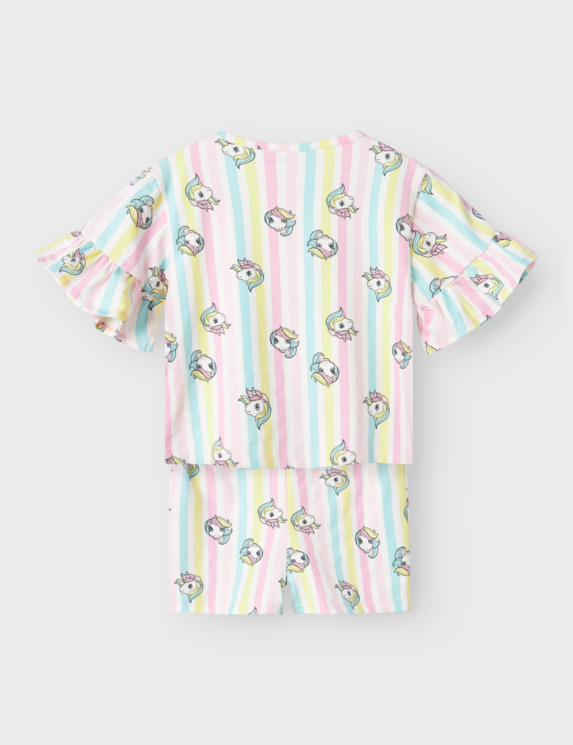 NAME IT Nmfmidis MLP Ss Nreg szorty dziewczęce Cplg, Pink Frosting, 98