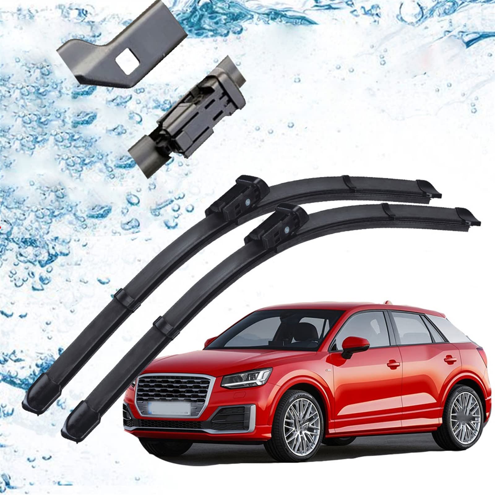 Balai d'essuie-glace Audi Q2 sans trace élimine l'eau du pare-brise