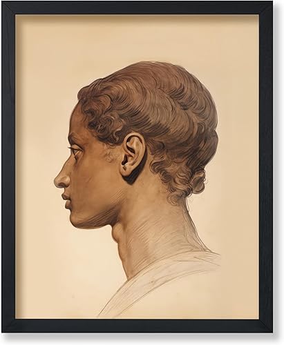 Miniatura 54 de Monem Art Póster de Cara Geométrica - Impresión de Dibujo de Líneas Retro - Arte Moderno - Arte Abstracto - Arte de Rostros - Arte Boho Elegante -