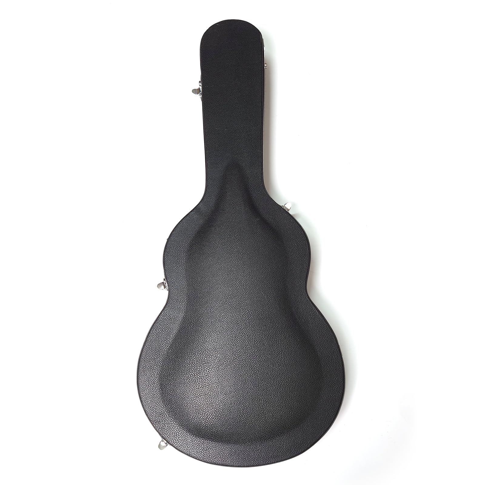 Custodia per chitarra elettrica premium per Gibson Les Paul, custodia rigida con interno in peluche, impermeabile, scomparto portaoggetti (D-nero), D-nero, D-nero
