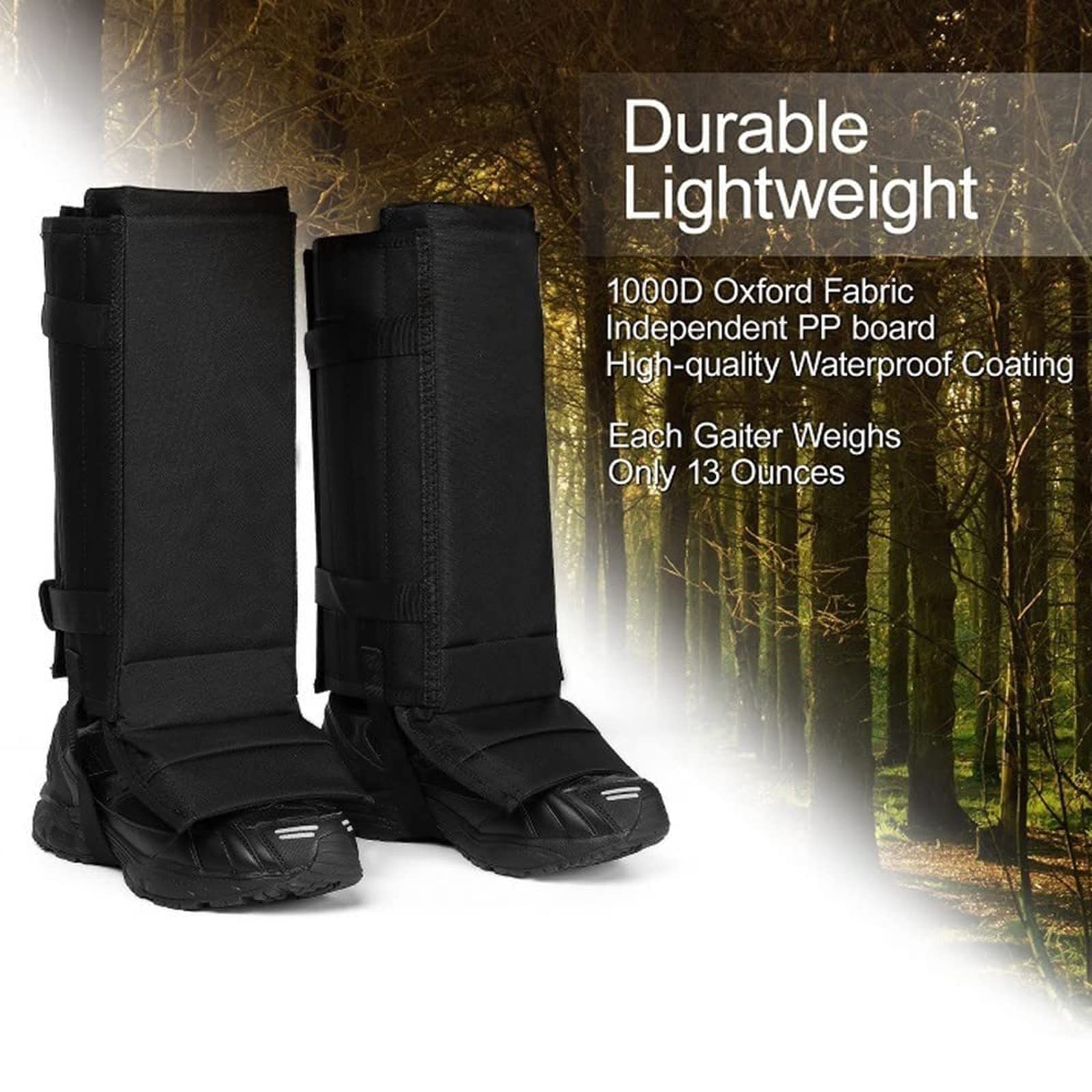 Snake Gaiters - 44 cm Waterproof Hiking Snakeproof Leg