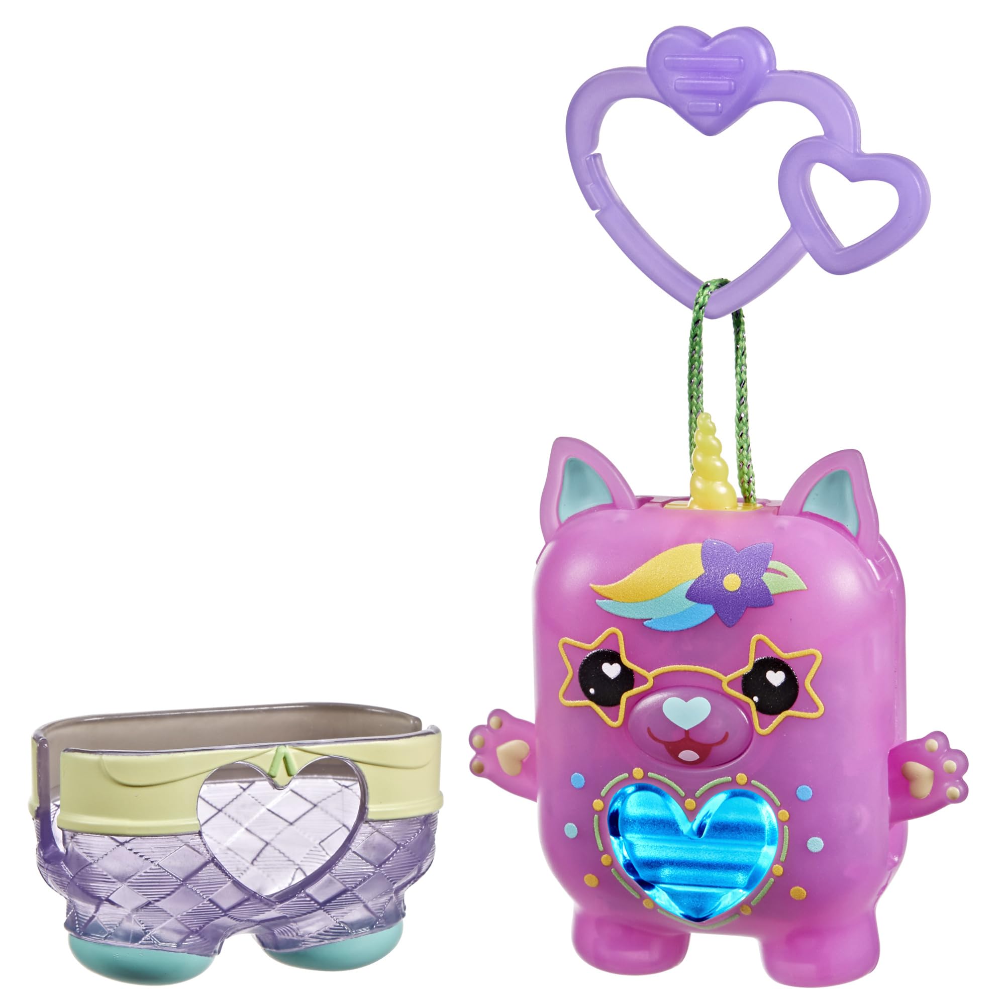 Hasbro Nano-mals Catssandra, Electronic Pet Caticorn Toy, 70+ Responses, Interactive Fidget Toys for Girls & Boys Ages 5+