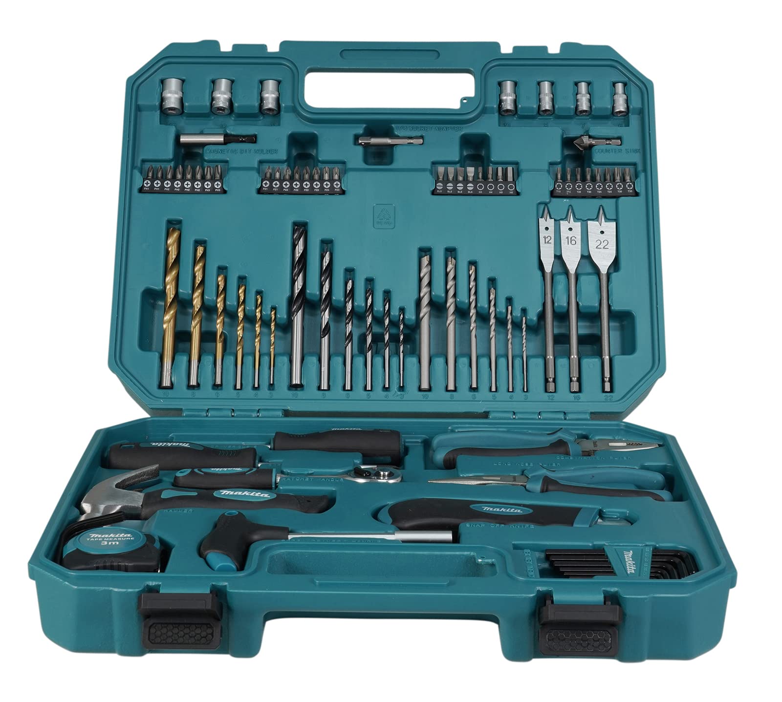 Makita E-15104 80-częściowy zestaw narzędzi ręcznych i bitów