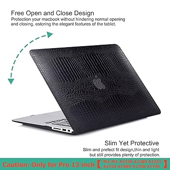 Amazon.com: DTangLsm for Crocodile MacBook Pro 13 inch Case