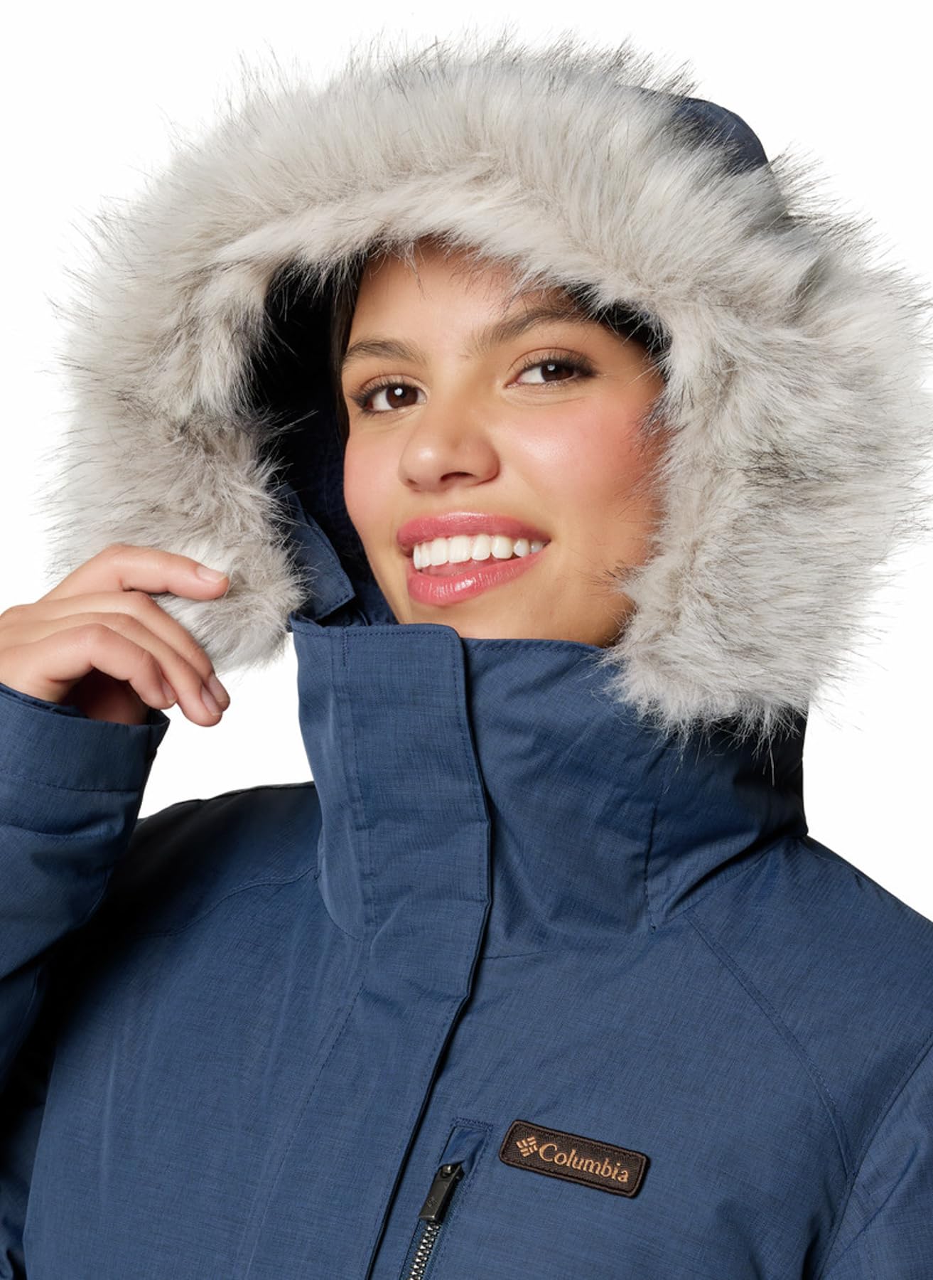 Columbia Damen Suttle Mountain Lange Isolierte Jacke Winterjacke (1er Pack)