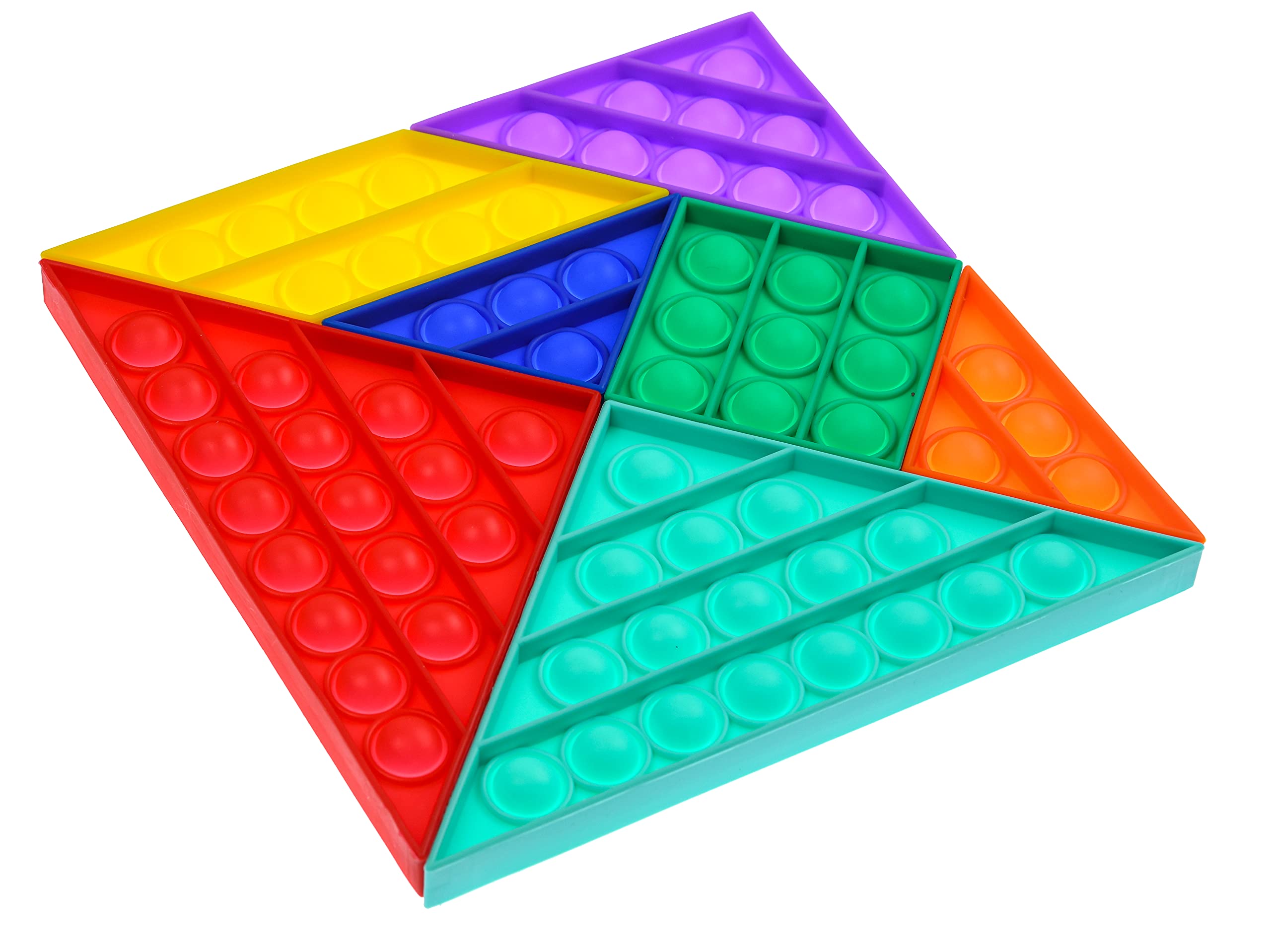 Buy LITTLE CHUBBY ONE Push Pop It Bubble Popping Puzzle Fidget Toys, 7