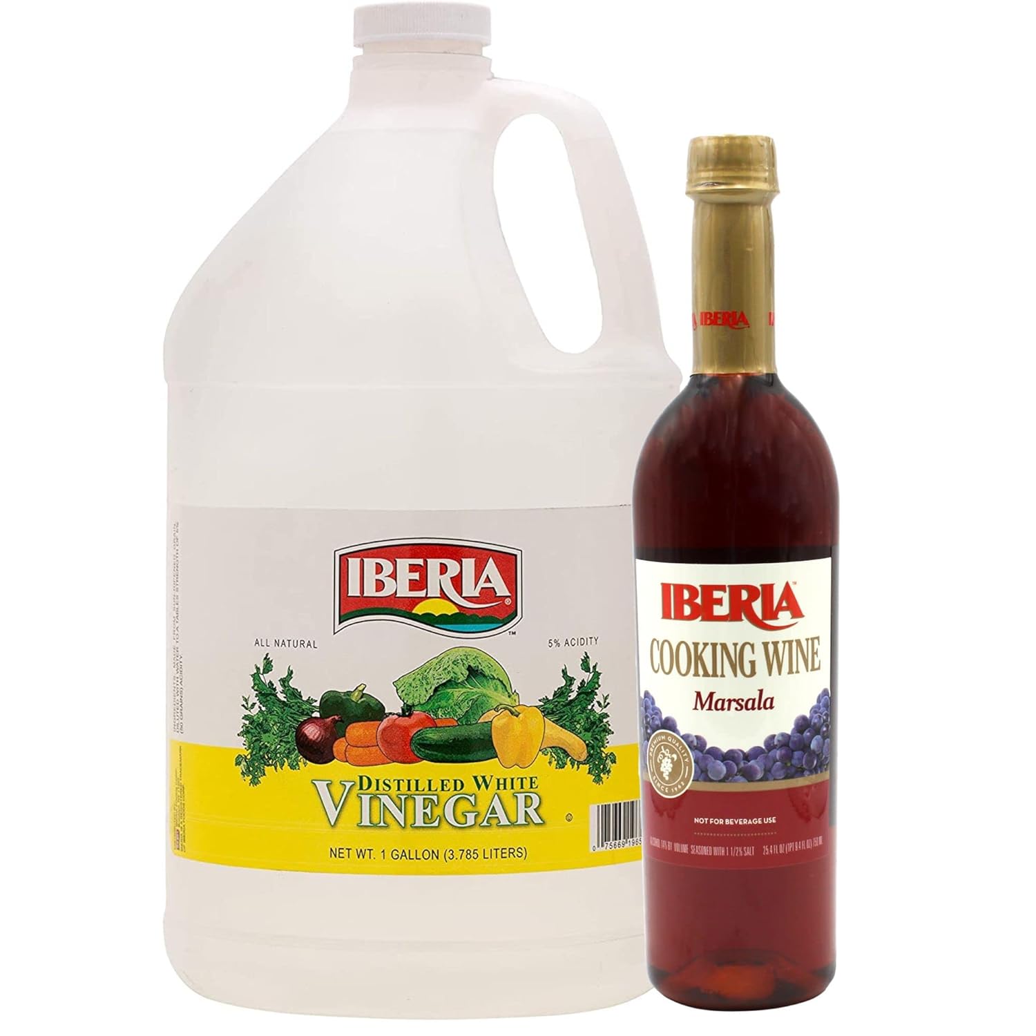 Iberia All Natural Distilled White Vinegar, 1 Gallon
