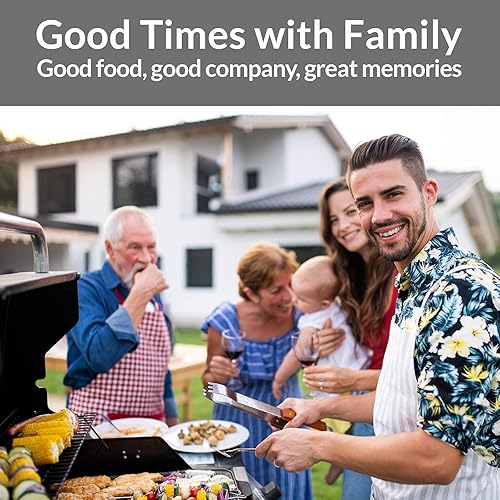 Miniatura 6 de Revestimientos desechables de aluminio de grado alimenticio para parrilla, paquete de 12 toppersforros para parrilla (12 x 20 pulgadas)