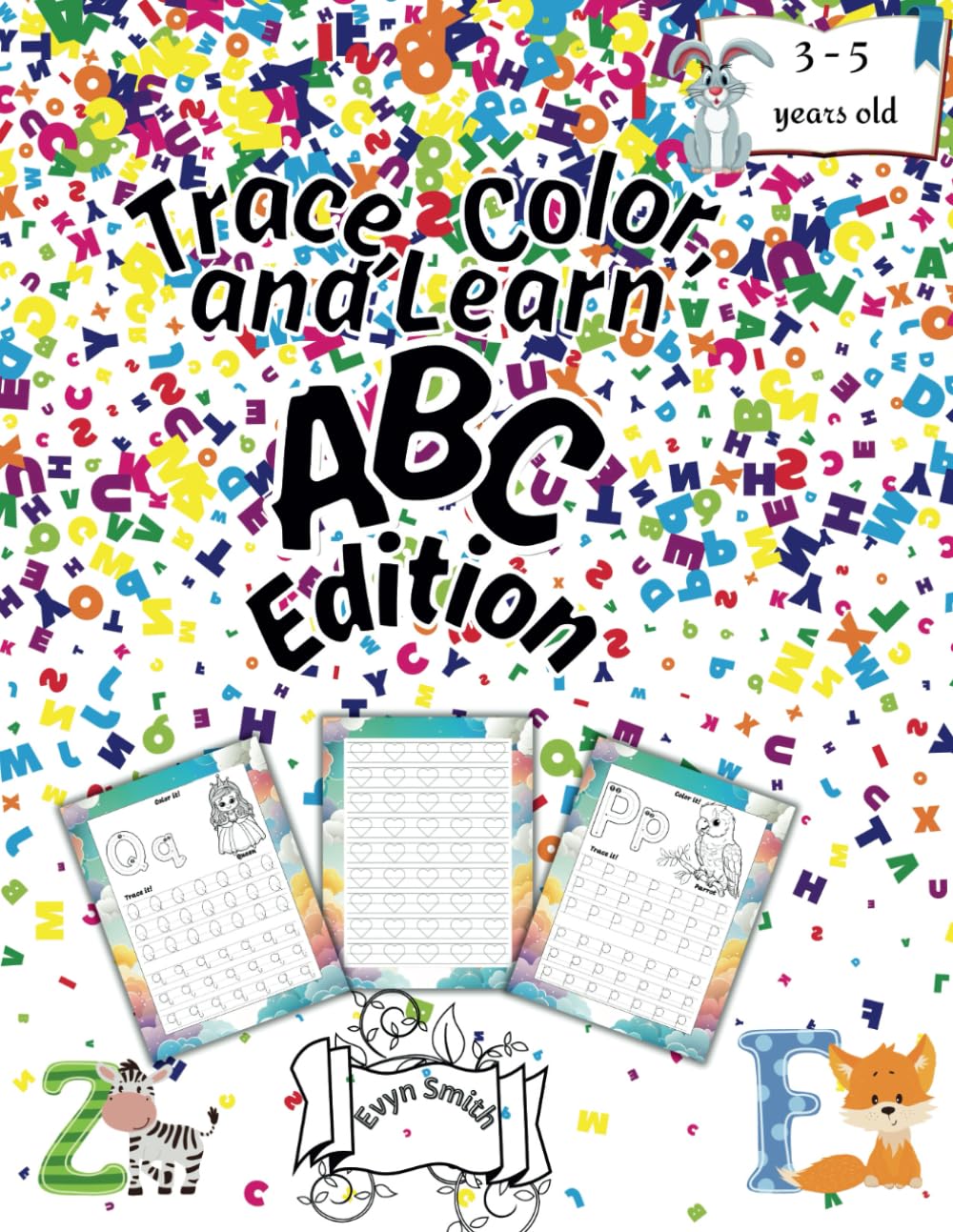 Trace, Color, and Learn: ABC Edition