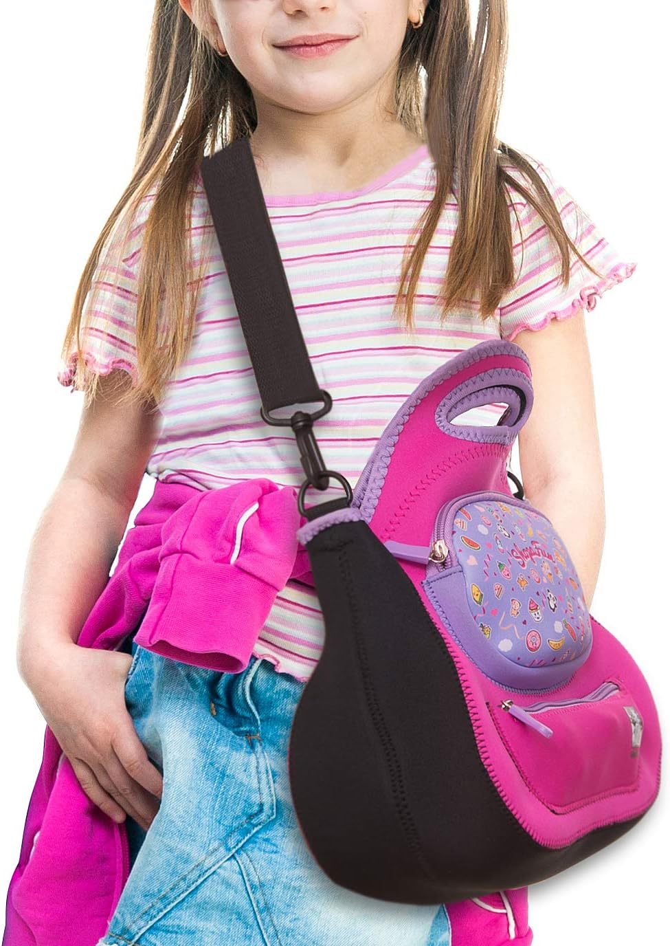 Felix and Wise and ShopaFun Washable Neoprene Tote Bag for Kids