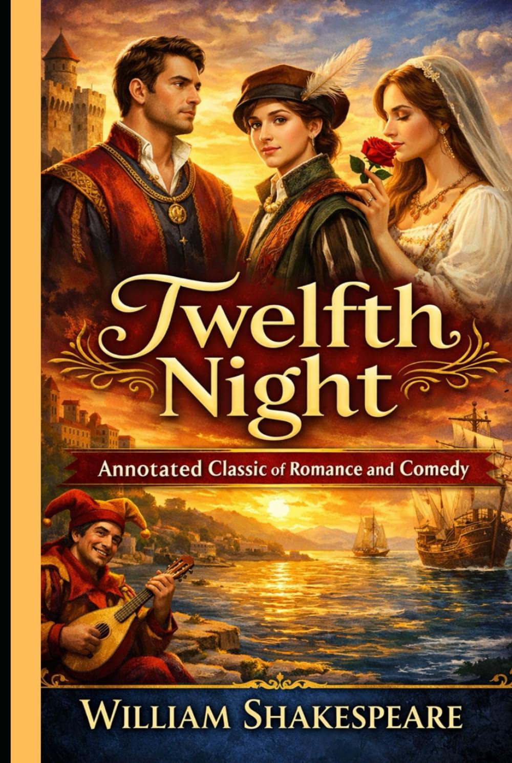 Twelfth Night - Annotated Classic of Romance and Comedy