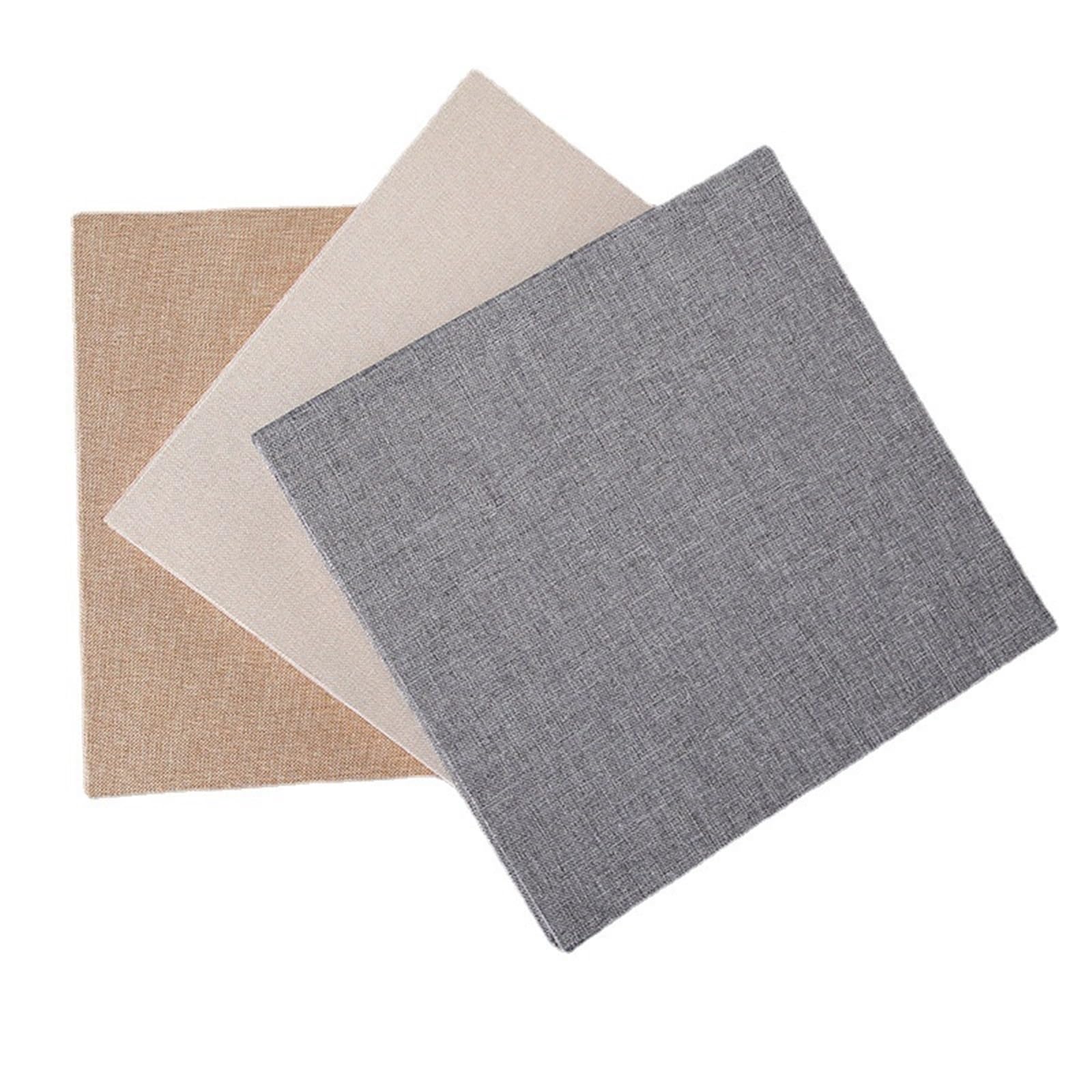 Álbum de fotos autoadhesivo, álbum recortes artesanal, arte lino, cubierta 40 páginas, regalo viaje familiar for boda, 2 uds Para Aniversarios(Brown)