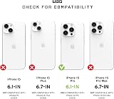 URBAN ARMOR GEAR UAG [Limited Edition] Designed for iPhone 15 Pro Case 6.1" Monarch Pro G-10, Built-in Magnet Compatible with MagSafe Charging Premium Garolite Rugged MIL-STD Protective Cover - 2