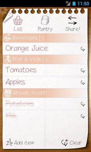 Shopping List - ListOn (Free)