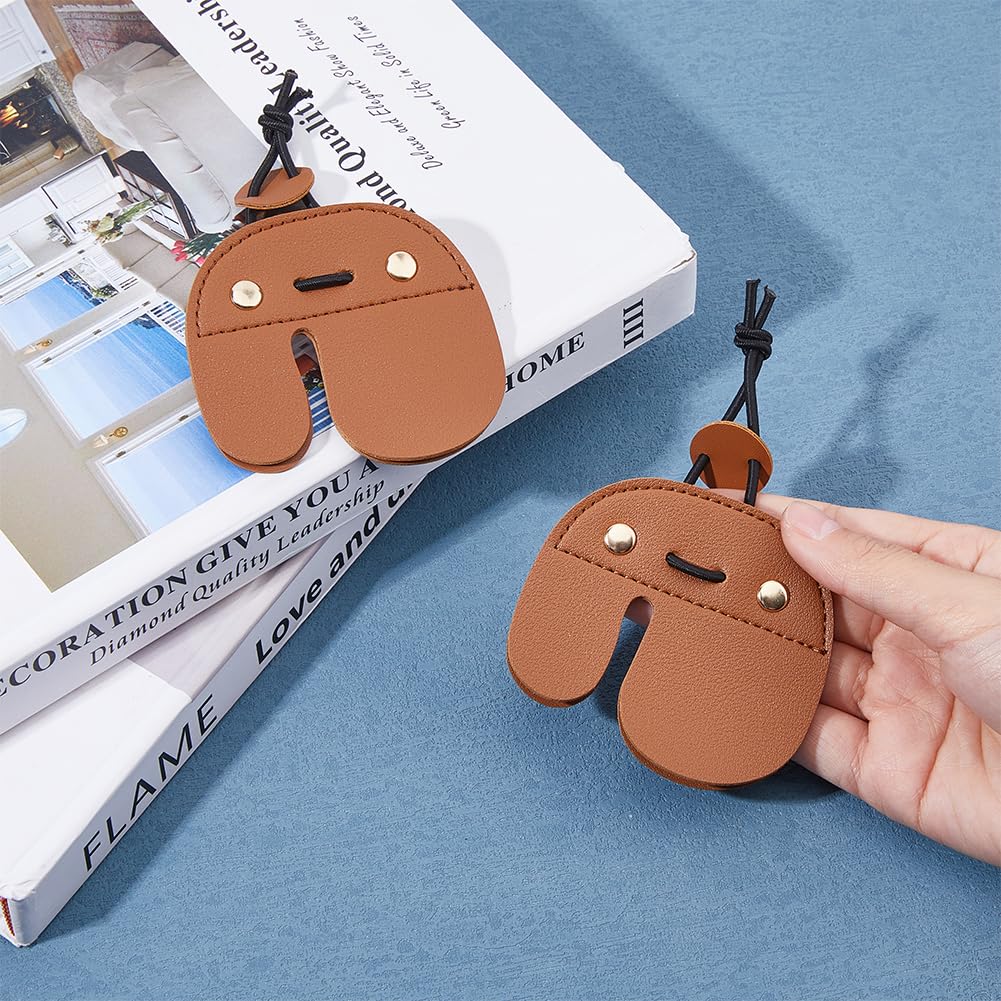 2 Linguette Per Tiro Con L'Arco In Pelle - Regolabili, Protezione Dita, Per Caccia E Target - Foto 9