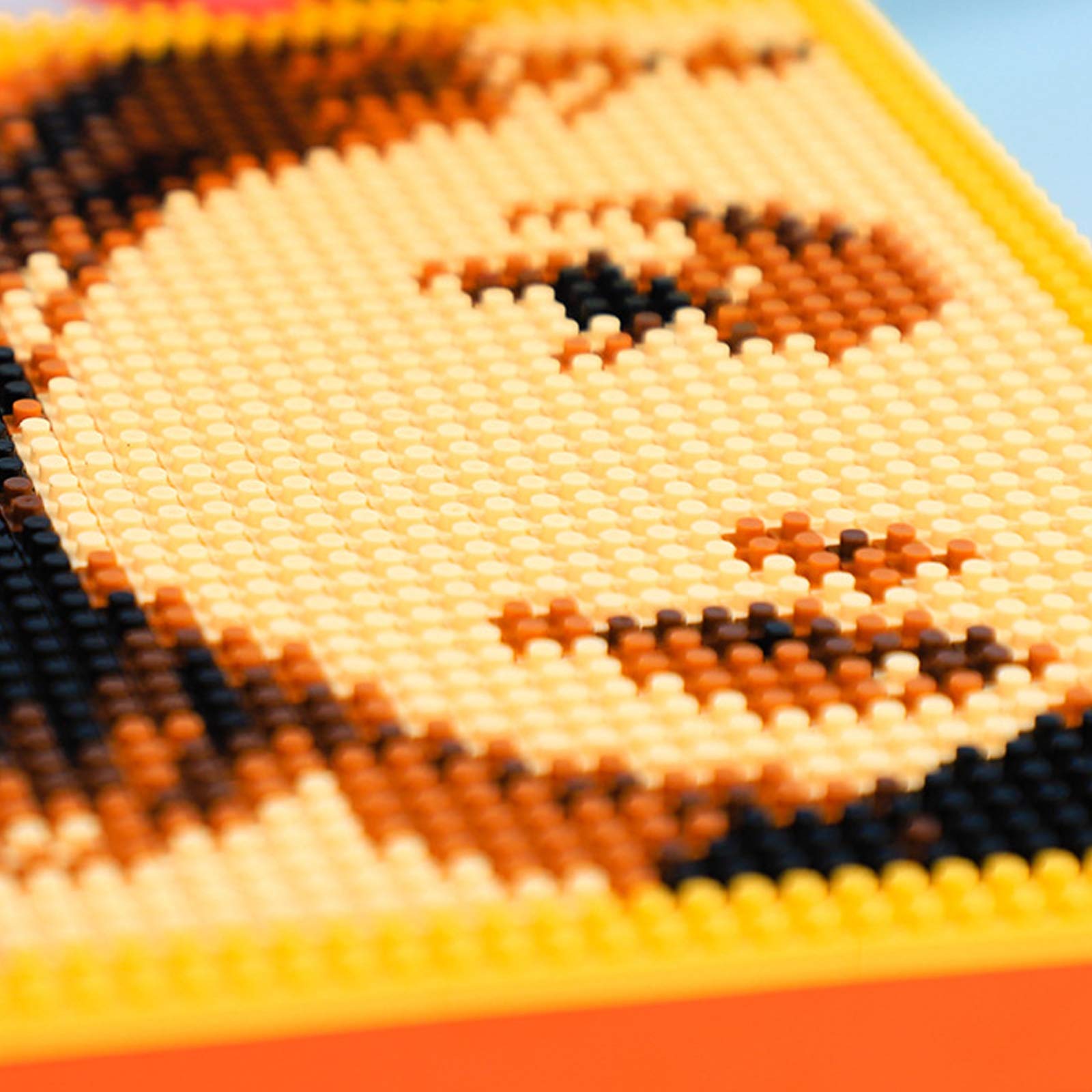 Amazon.co.jp: ビルディングブロックピクセルアートモザイク絵画