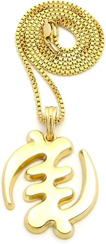 Gye nyame gold pendant Outlet